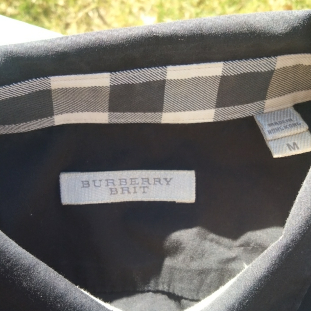 Burberry men's dress shirt